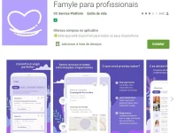 aplicativo famyle para profissionais
